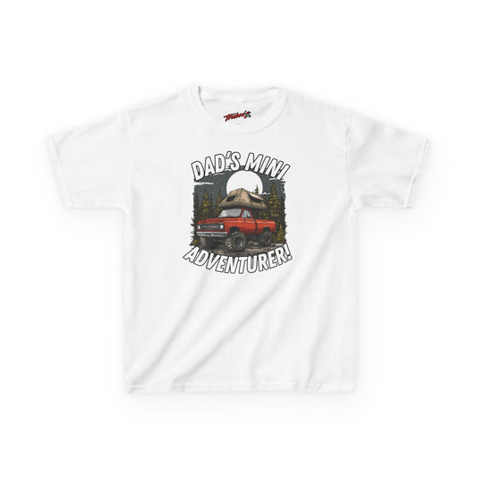 Dad's Mini Adventurer! Monster Truck Graphic Tee