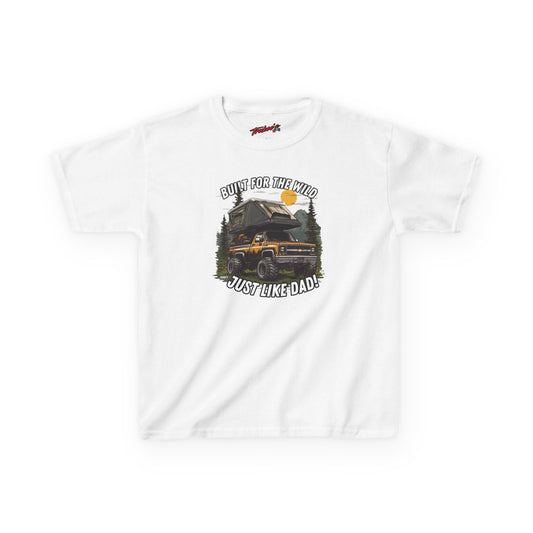 Built For The Wild...Just Like Dad! Monster Truck Graphic Tee