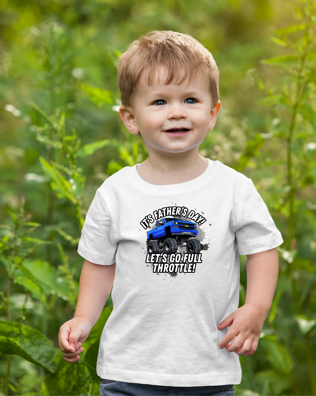 Let's Go Full Throttle! Monster Truck Graphic Tee
