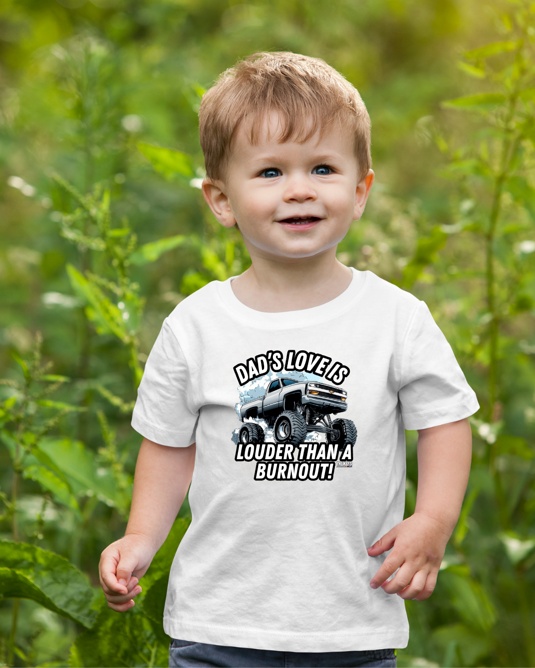 Louder Than A Burnout! Monster Truck Graphic Tee