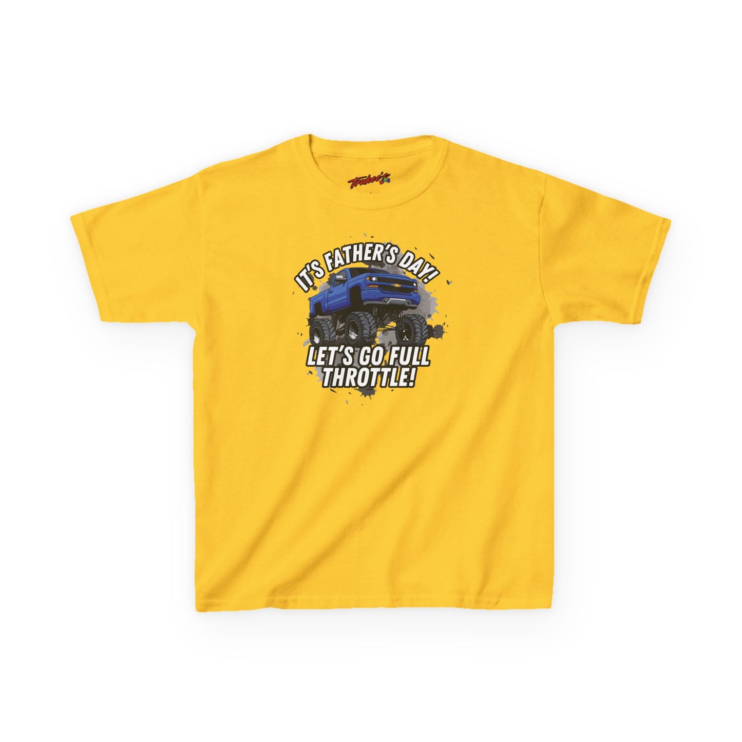 Let's Go Full Throttle! Monster Truck Graphic Tee